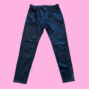 Zara Faux Leather Pants